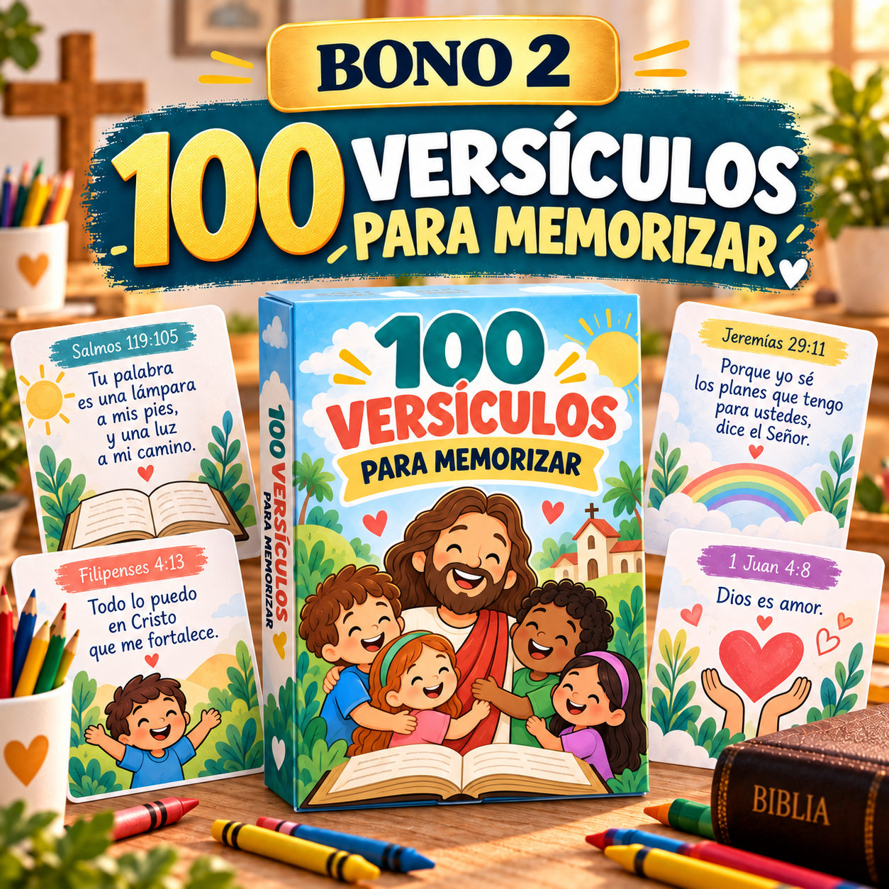 Bono 2: 100 Versículos para Memorizar